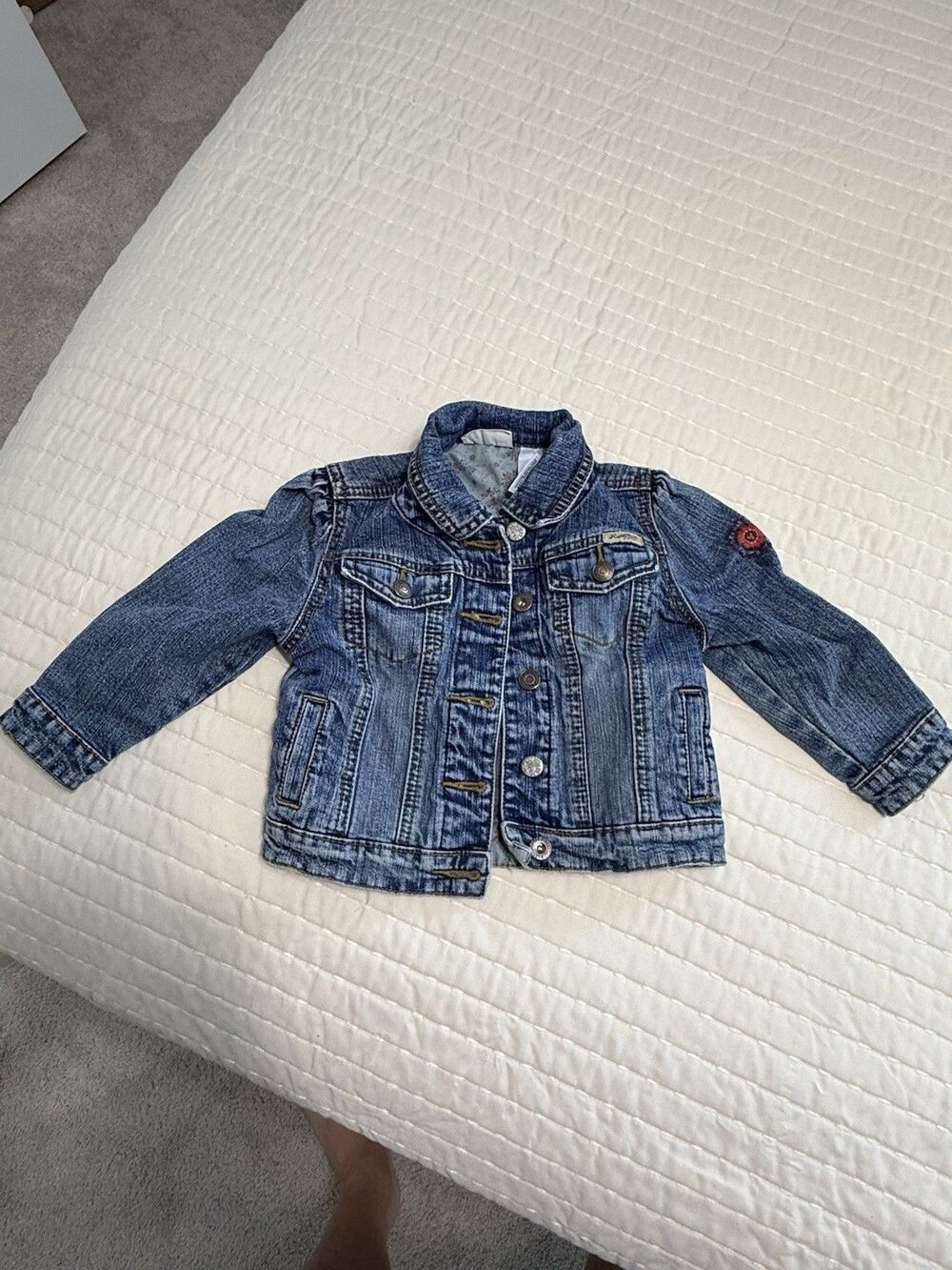 Levi Strauss 2T Toddler Denim Jacket | Light Indigo | Chest Pockets |